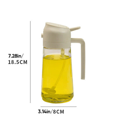 Flacon Distributeur D' Huile Multifonctionnel 2 en 1