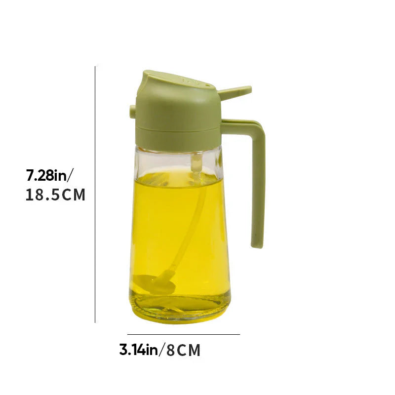 Flacon Distributeur D' Huile Multifonctionnel 2 en 1
